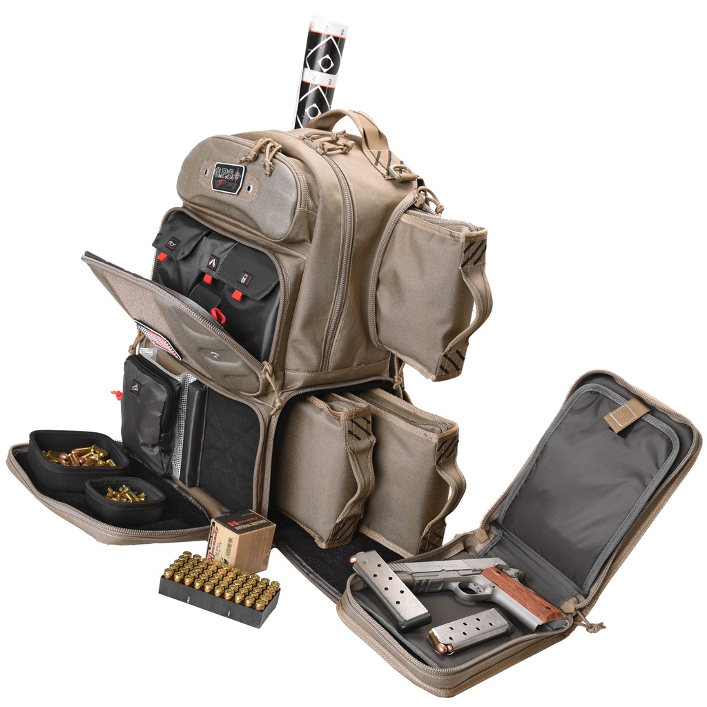 GPS TAC RANGE BACKPACK TALL TAN 2
