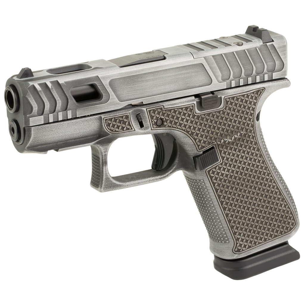 GLOCK 43X HOTH 9MM 15RD BW GREY 2