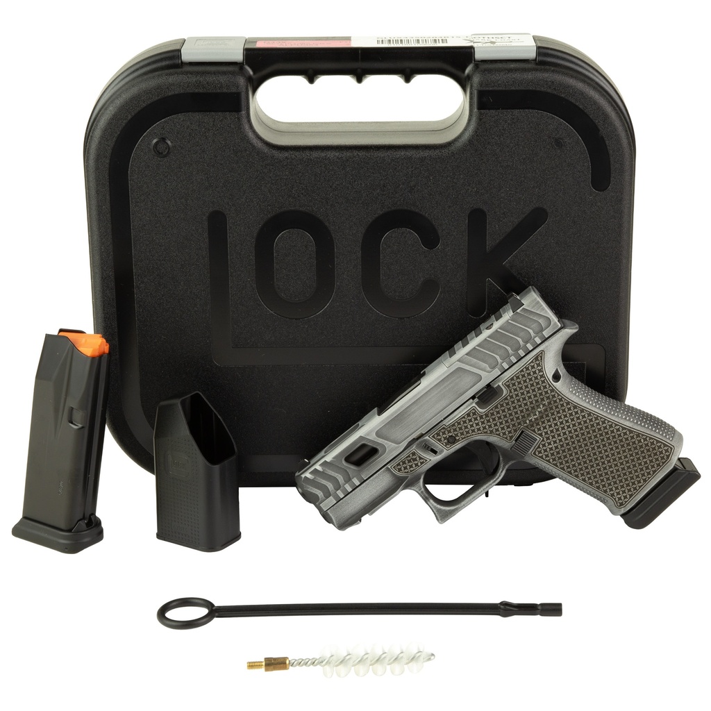 GLOCK 43X HOTH 9MM 15RD BW GREY 3