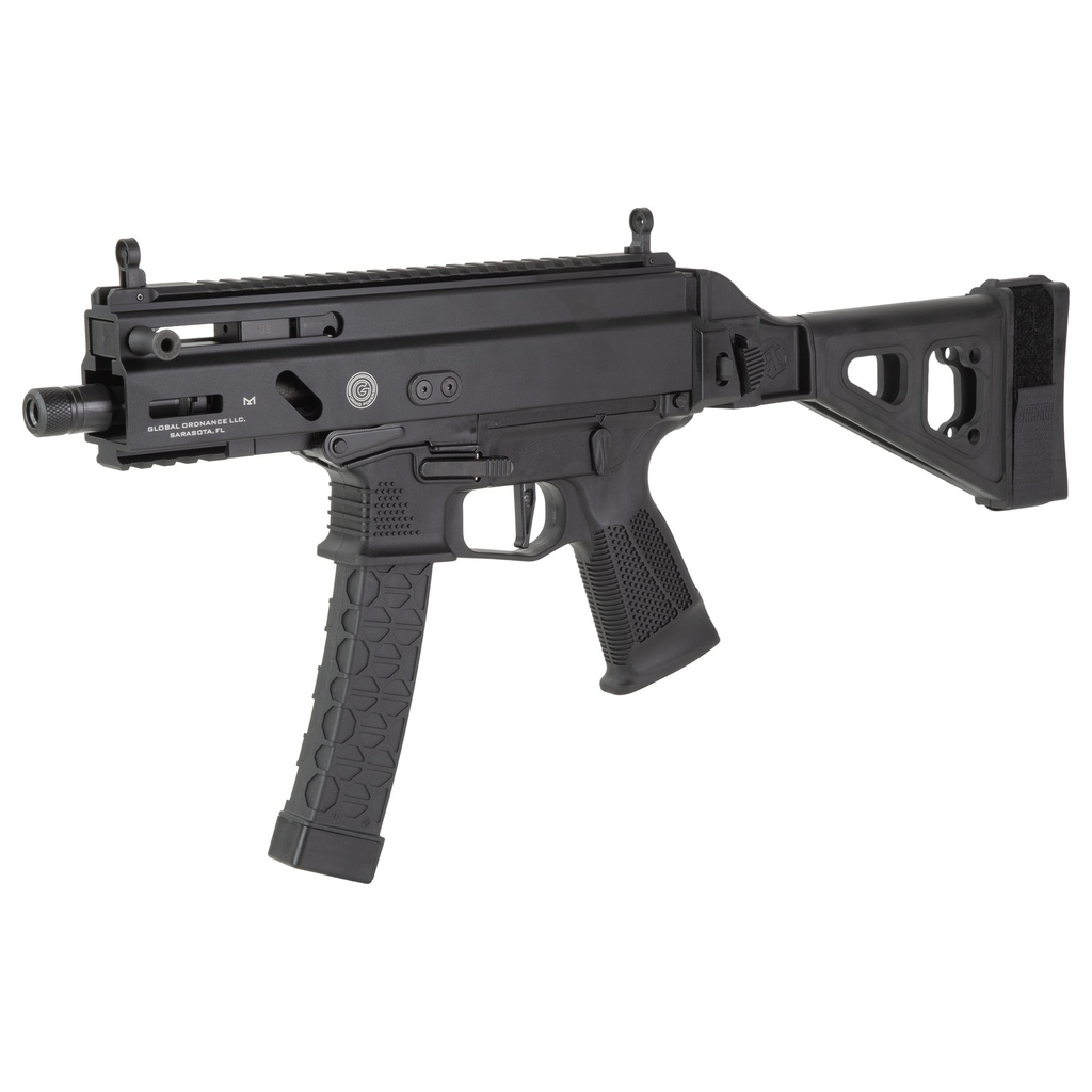 Grand Power GPWR STRIBOG SP9A3S 9MM 5" 30R BK BR 2