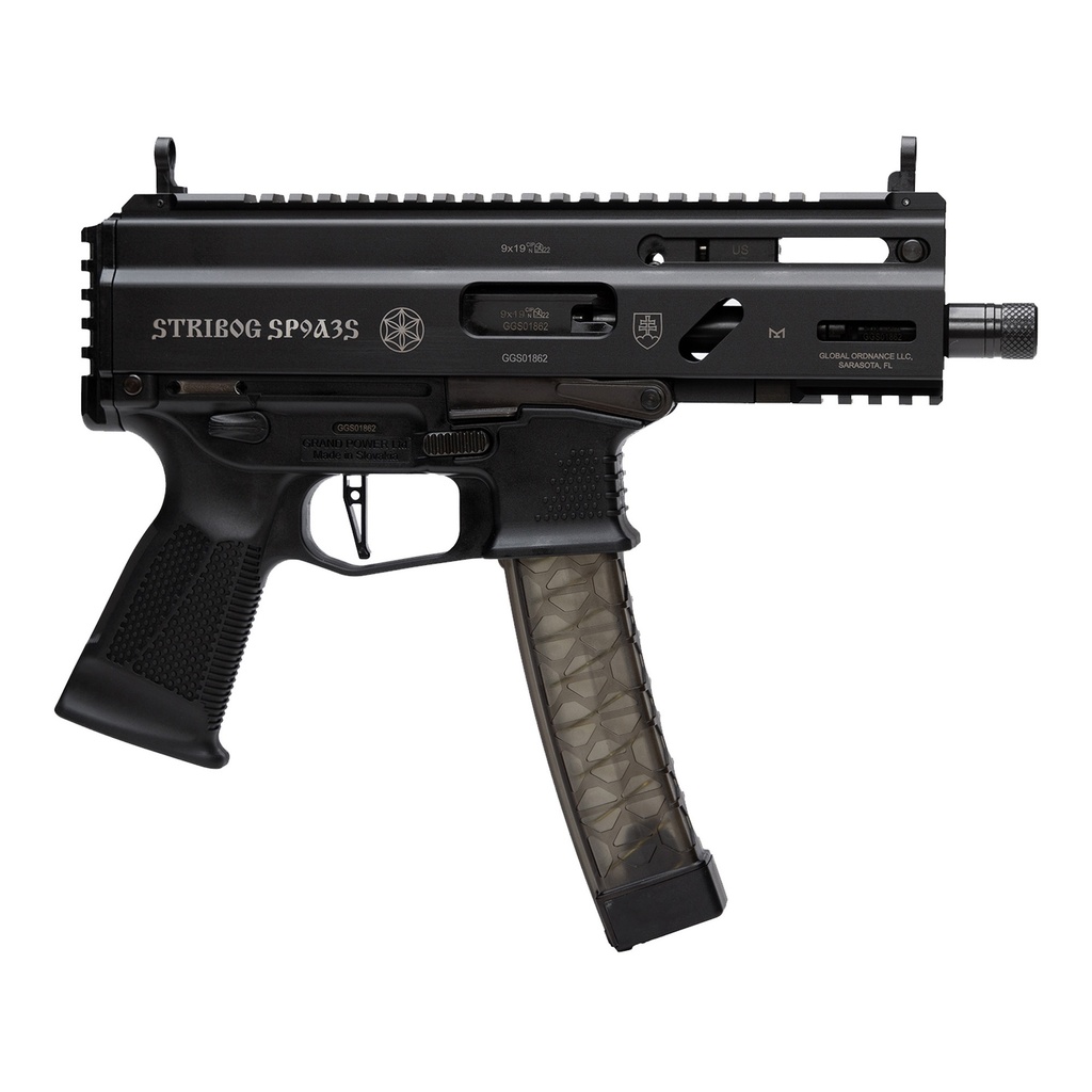 Grand Power GPWR STRIBOG SP9A3S 9MM 5" 30RD BLK 1