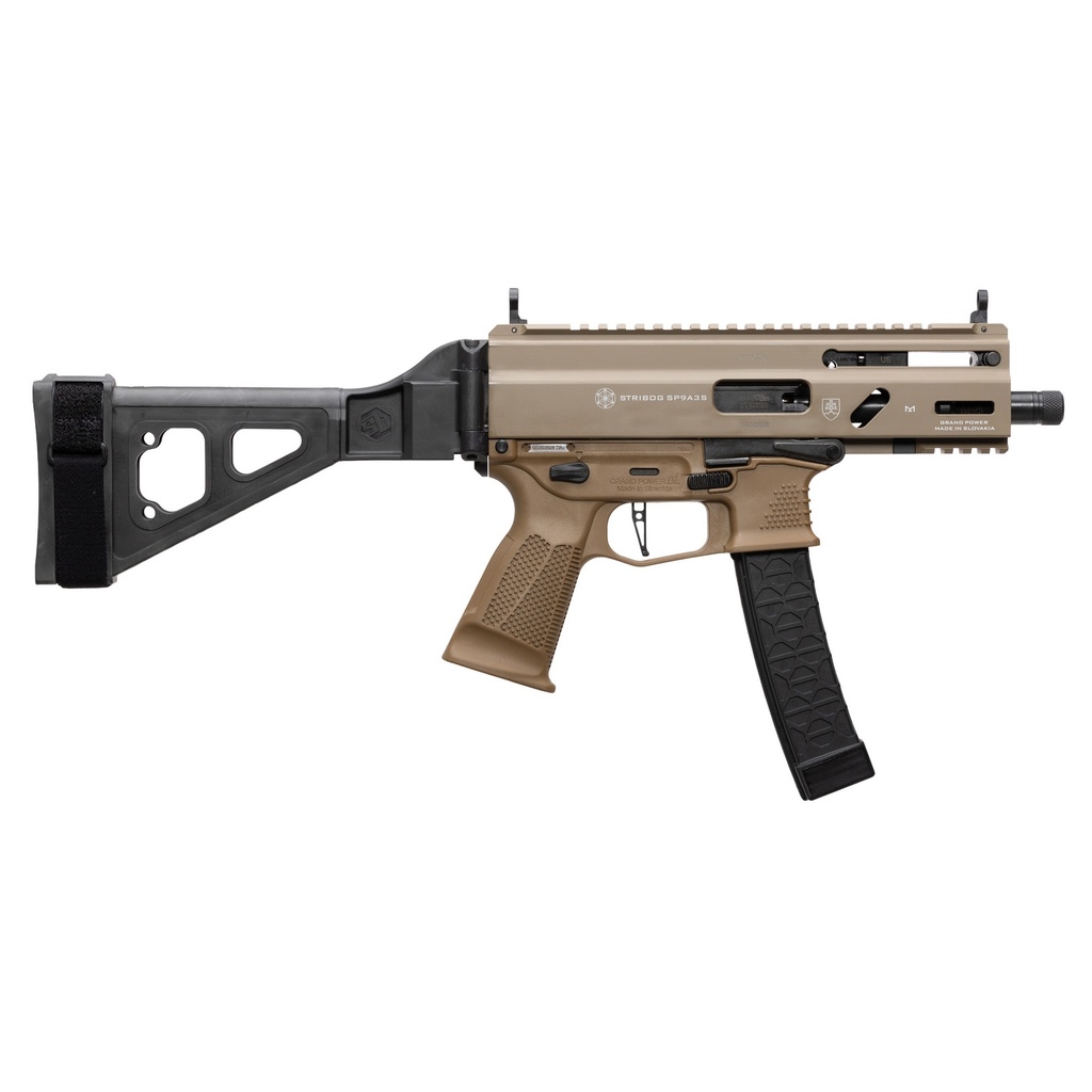 Grand Power GPWR STRIBOG SP9A3S 9MM 5 30R FDE BR 1