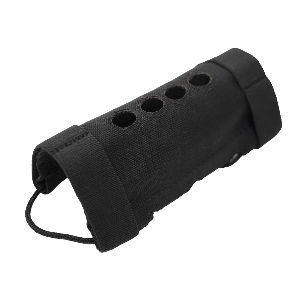 GROVTEC RAIL WRAP 6" BLACK 1