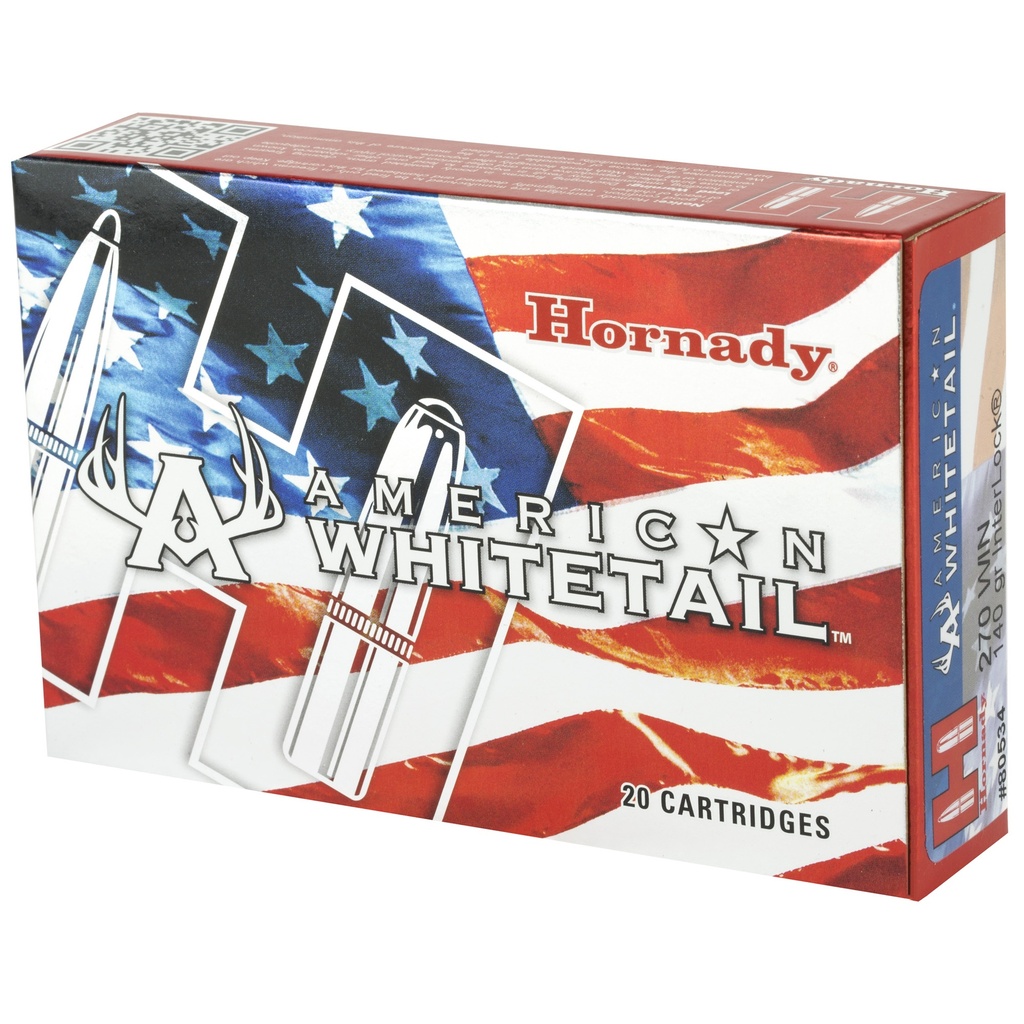 Hornady HRNDY AW 270WIN 140GR INT 20/200 2