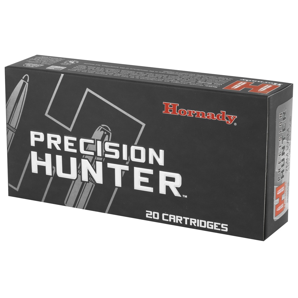 Hornady HRNDY PH 7MM WSM 162GR ELD-X 20/200 2