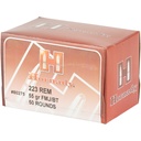 Hornady HRNDY 223REM 55GR FMJ 50/500 1