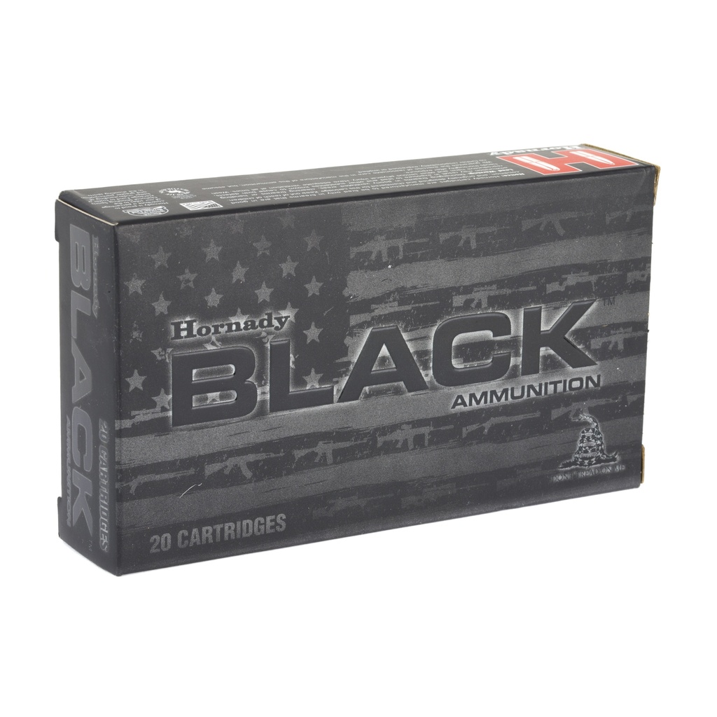Hornady HRNDY BLACK 308WIN 168GR ELDM 20/200 1