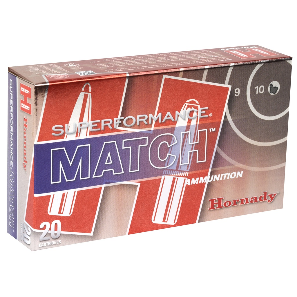 Hornady HRNDY SPF MT 308WIN 168GR ELD 20/200 1