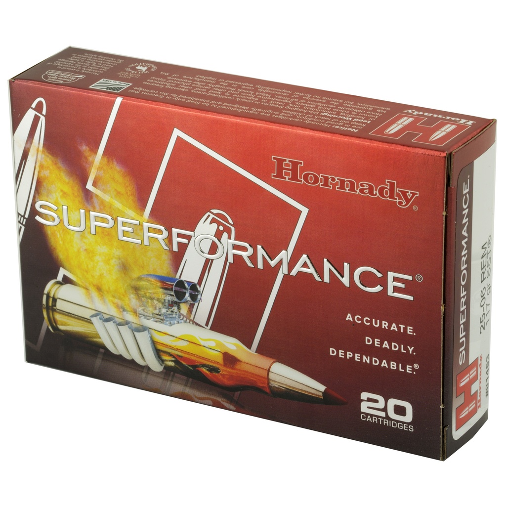 Hornady HRNDY SF 25-06REM 117GR SST 20/200 2