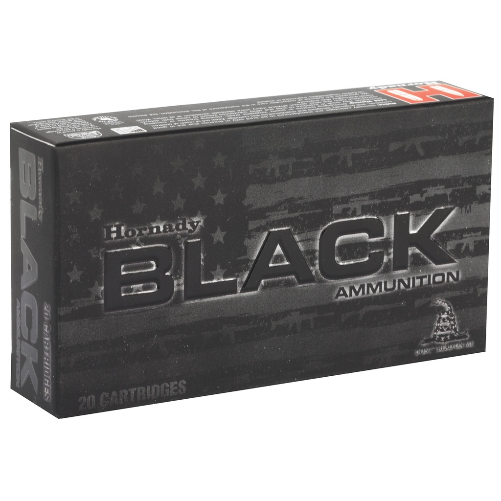 Hornady HRNDY BLACK 556NATO 75GR SBR 20/200 1