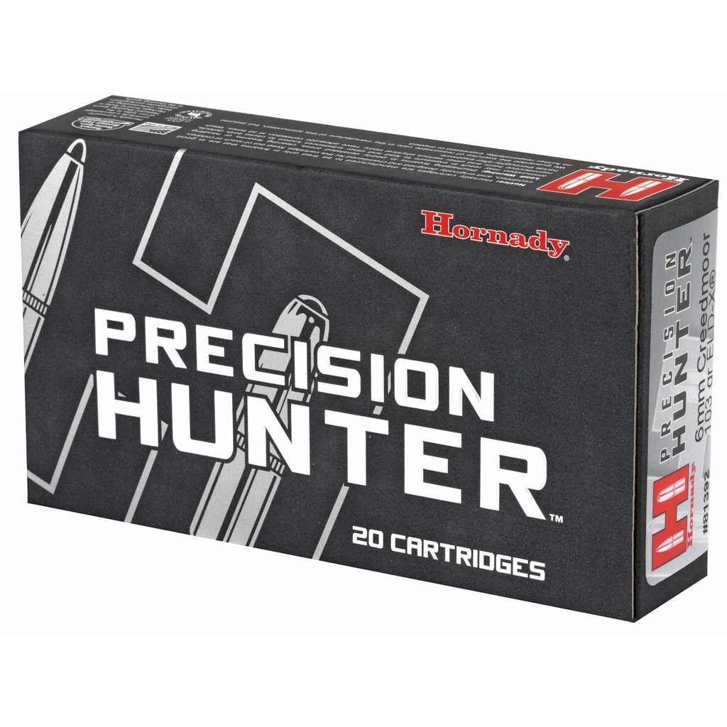 Hornady HRNDY PH 6MM CM 103GR ELD-M 20/200 2