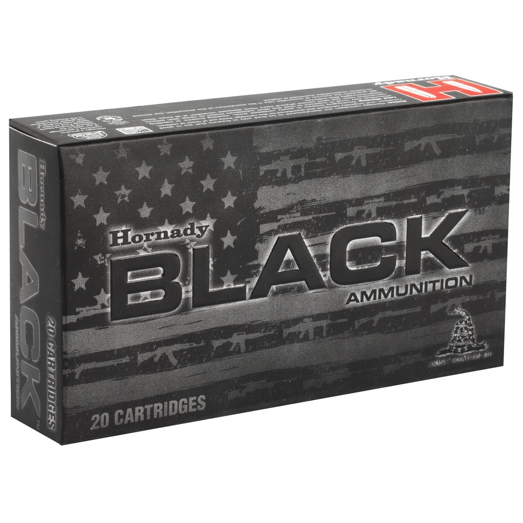 Hornady HRNDY BLACK 224VLK 75GR BTHP 20/200 1