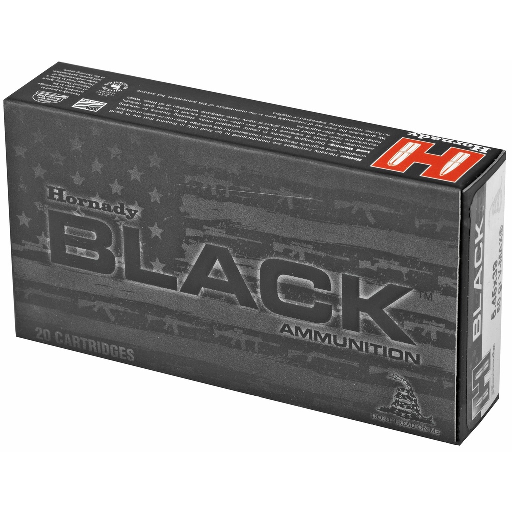 Hornady HRNDY BLACK 5.45X39 60GR VMAX 20/200 2