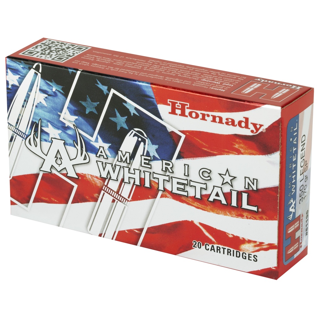 Hornady HRNDY AW 350LEG 170 GR INT 20/200 2