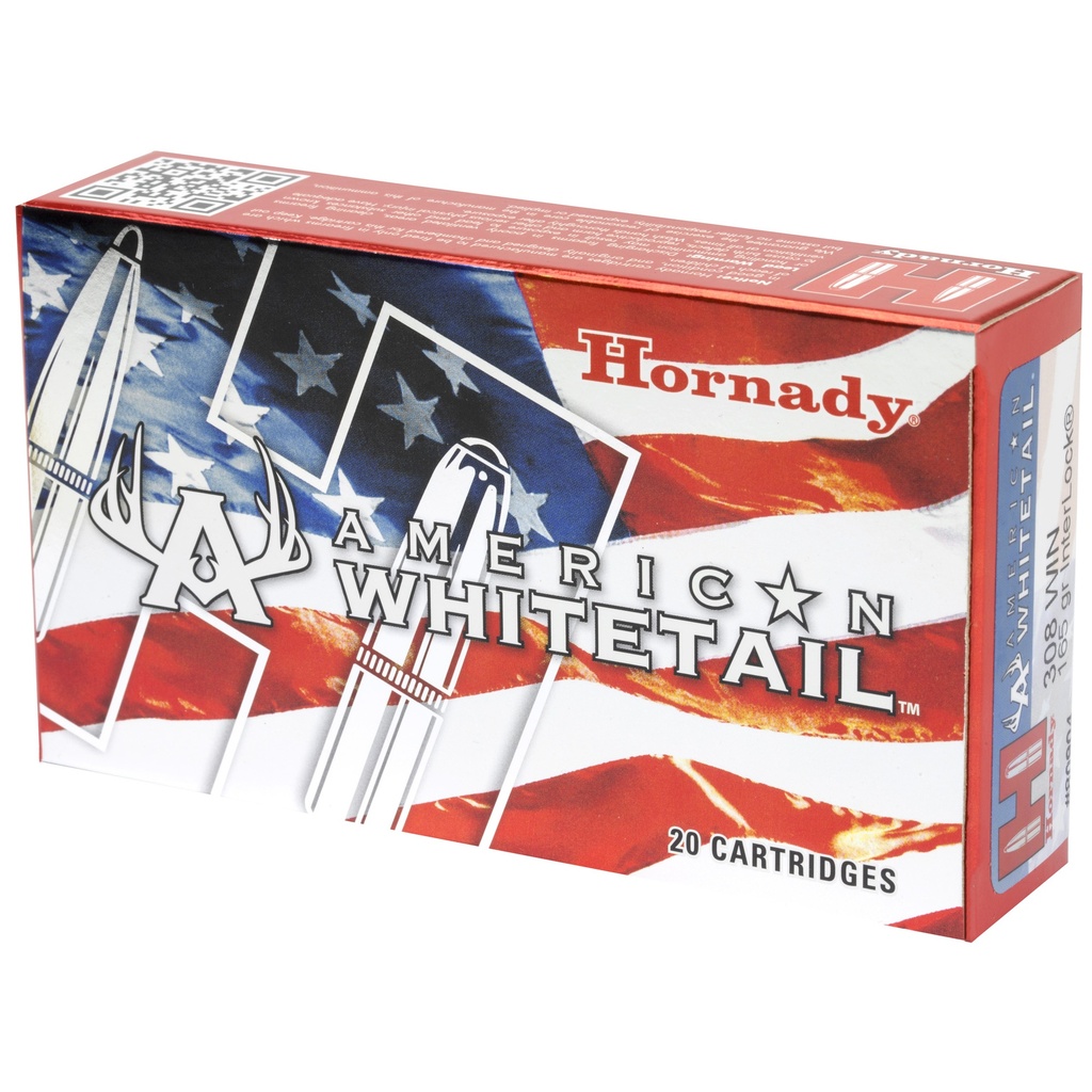 Hornady HRNDY AW 308WIN 165GR INT 20/200 2