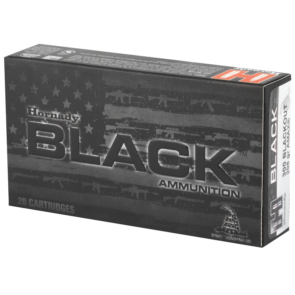 Hornady HRNDY BLACK 300BLK 208GR ELDM 20/200 2