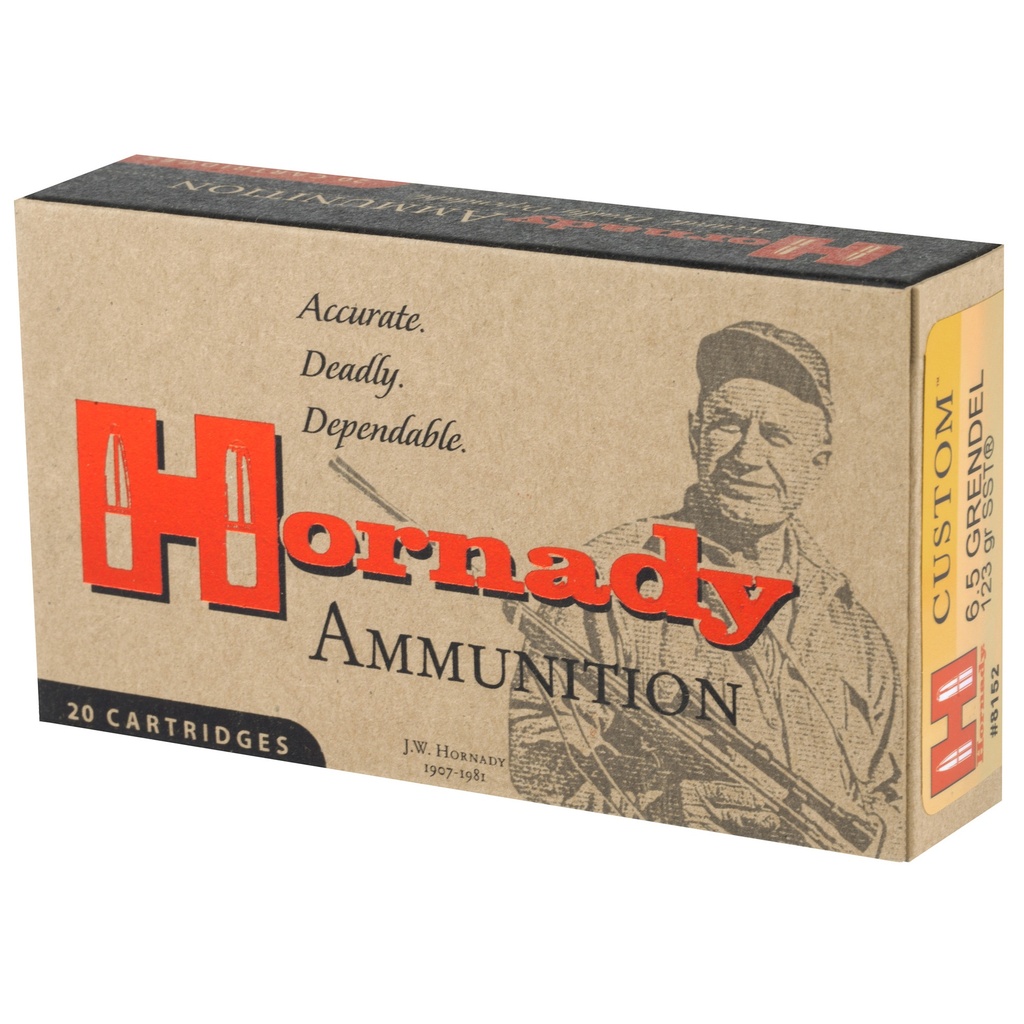 Hornady HRNDY 6.5GRENDEL 123GR SST 20/200 2