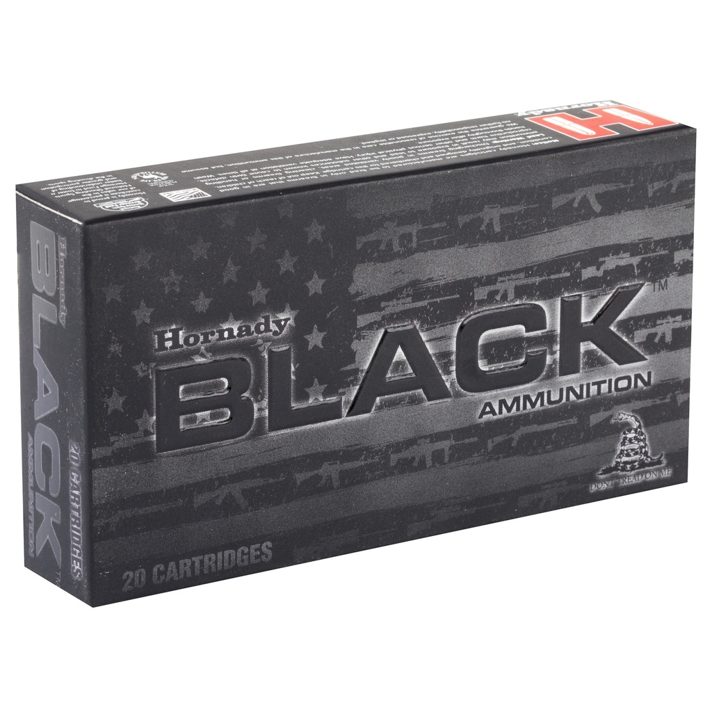 Hornady HRNDY BLACK 556NATO 62GR FMJ 20/200 1