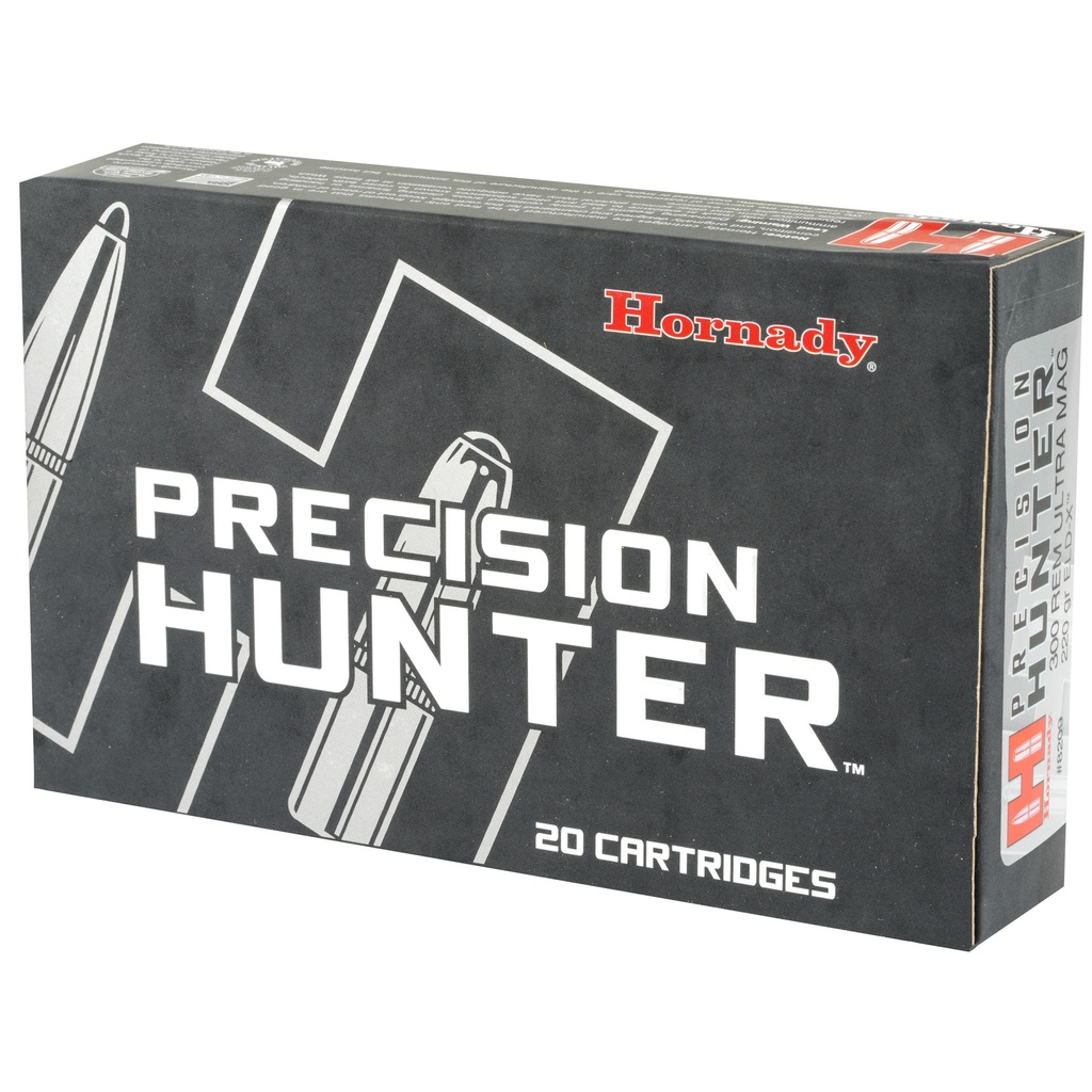 Hornady HRNDY PH 300RUM 220GR ELD-X 20/200 2