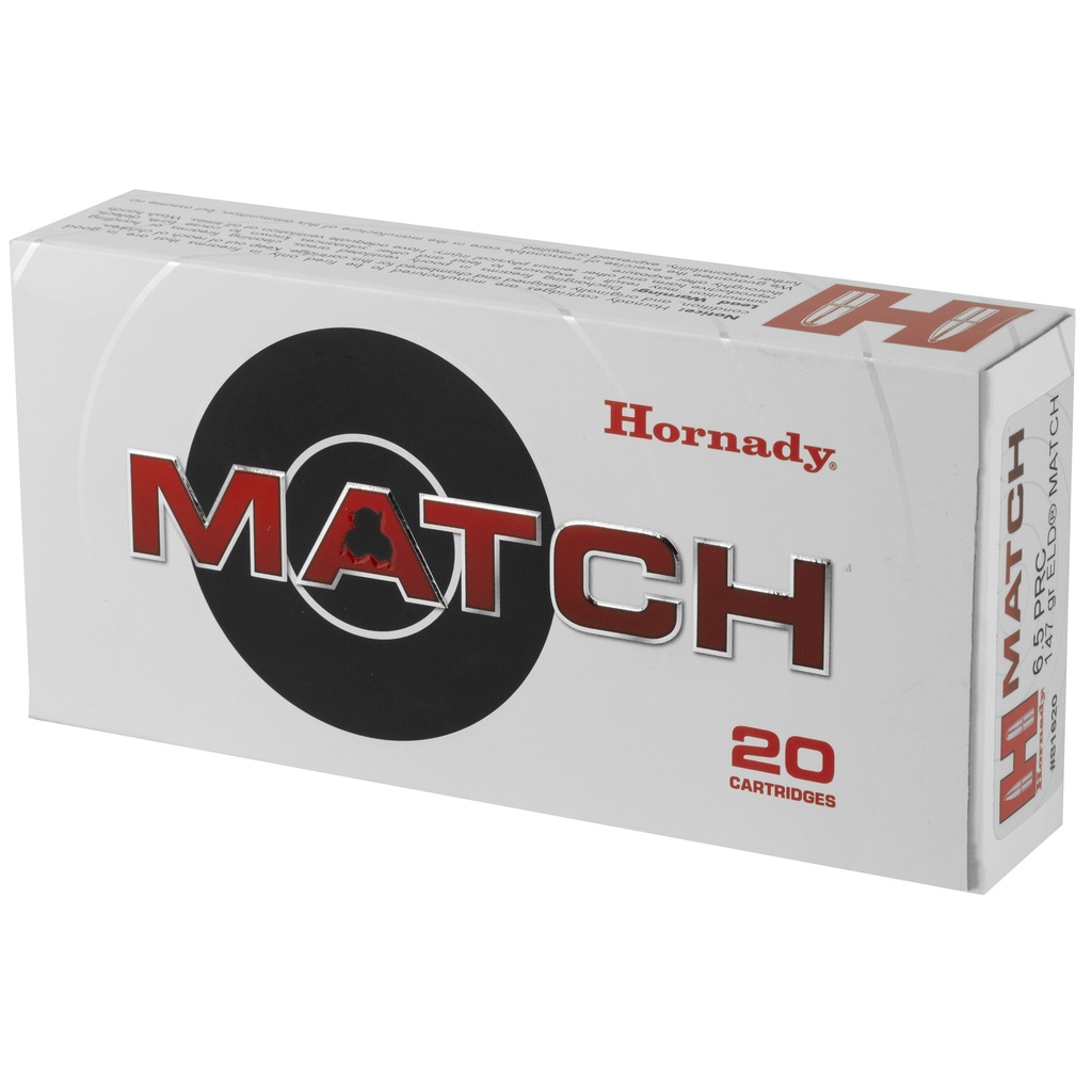 Hornady HRNDY 6.5PRC 147GR ELD 20/200 2