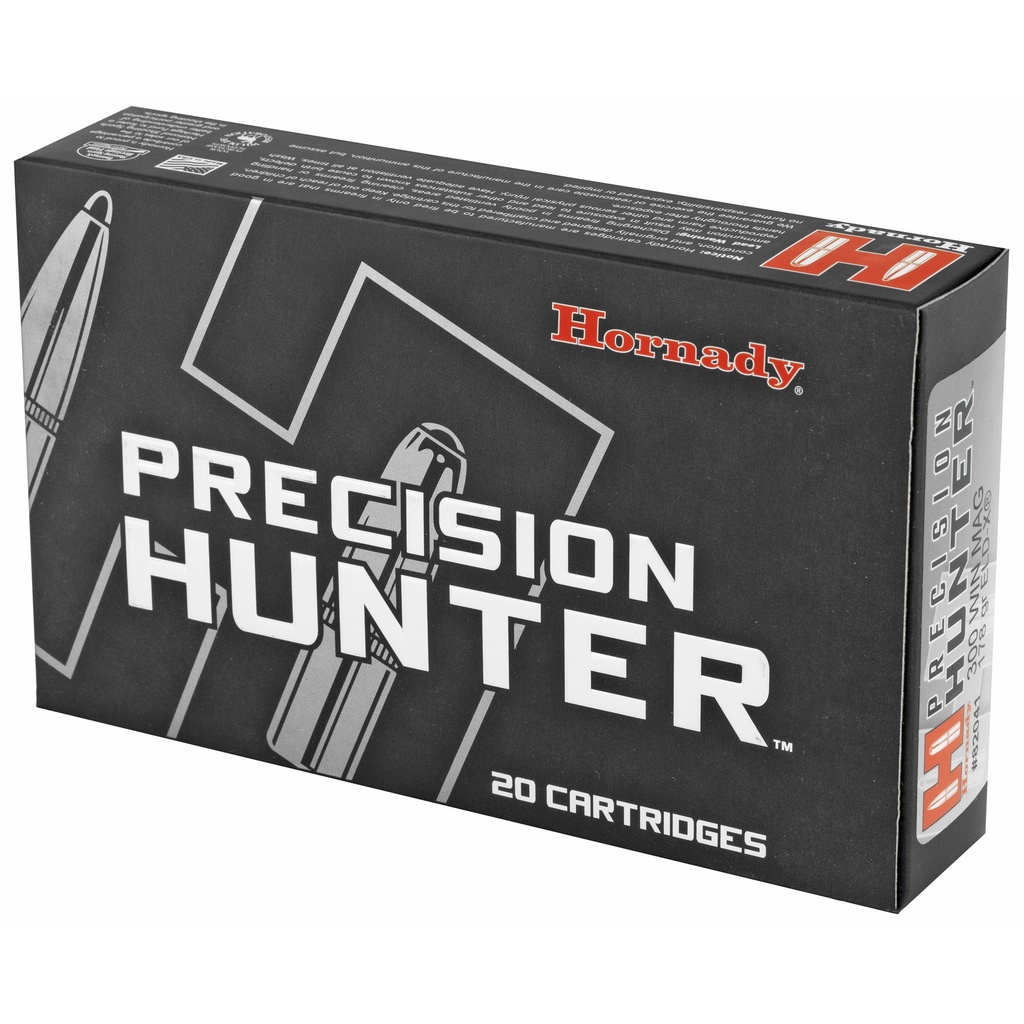 Hornady HRNDY PH 300WIN 178GR ELD-X 20/200 2
