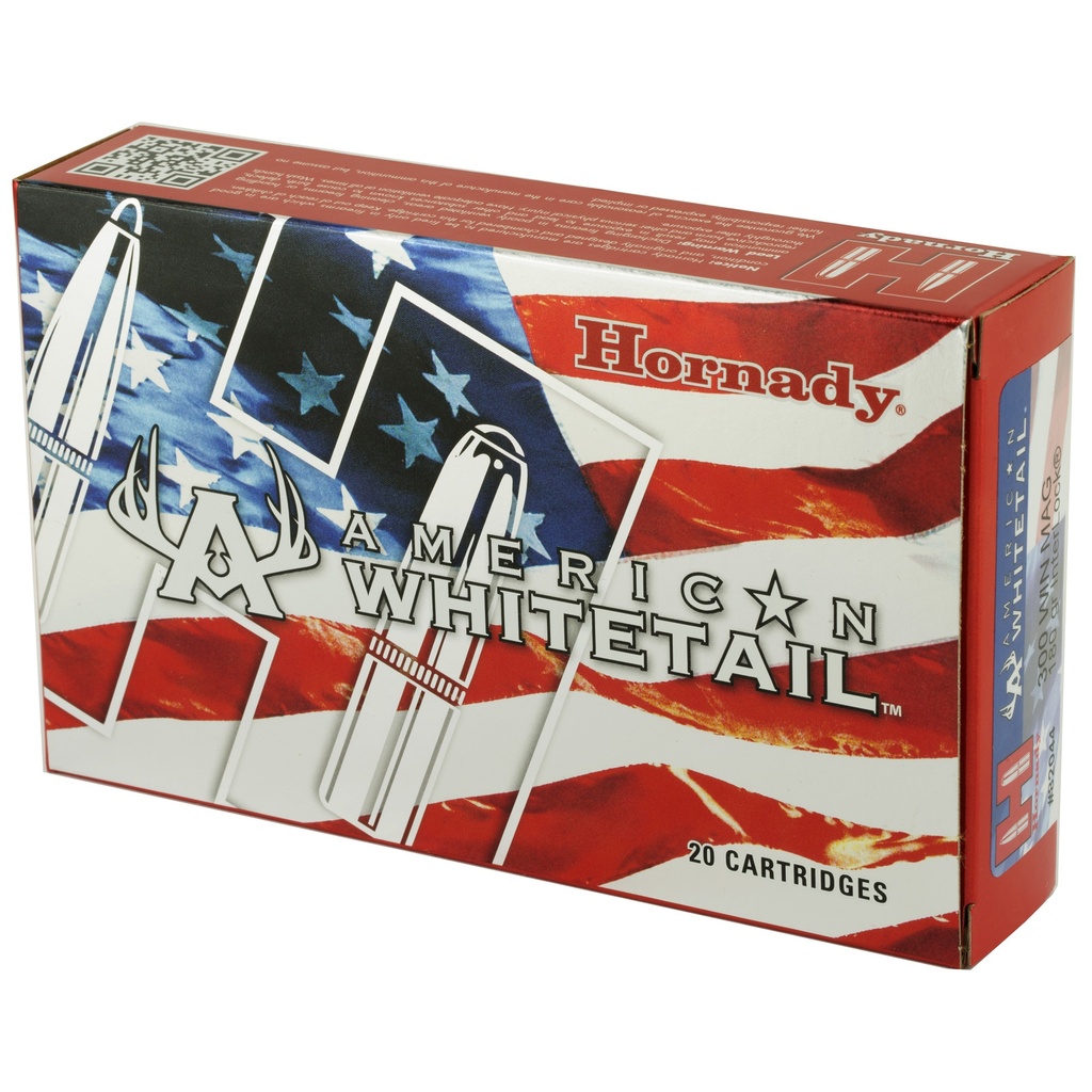Hornady HRNDY AW 300WIN 180GR INT 20/200 2
