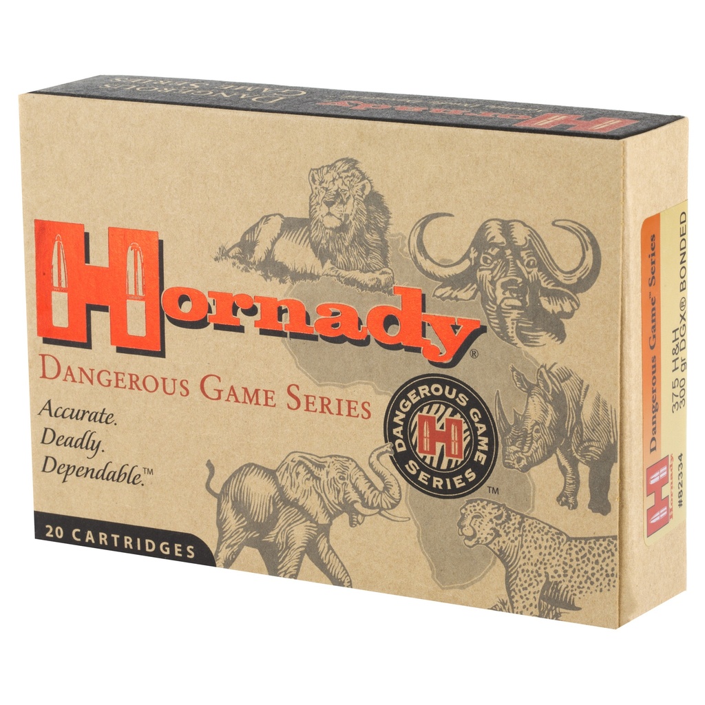 Hornady HRNDY DG 375H&H 300GR DGX BND 20/120 2