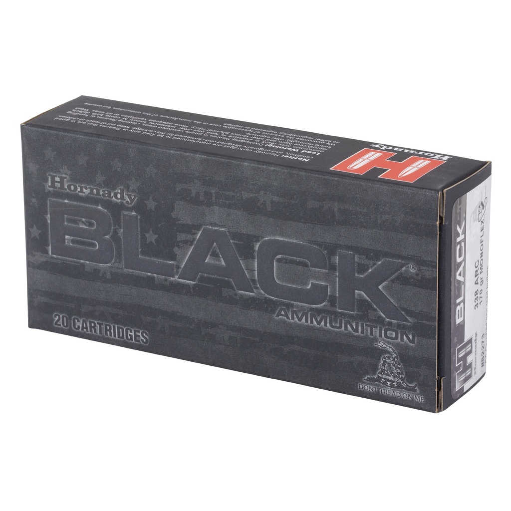 Hornady HRNDY BLACK 338ARC 170GR MFX 20/200 2