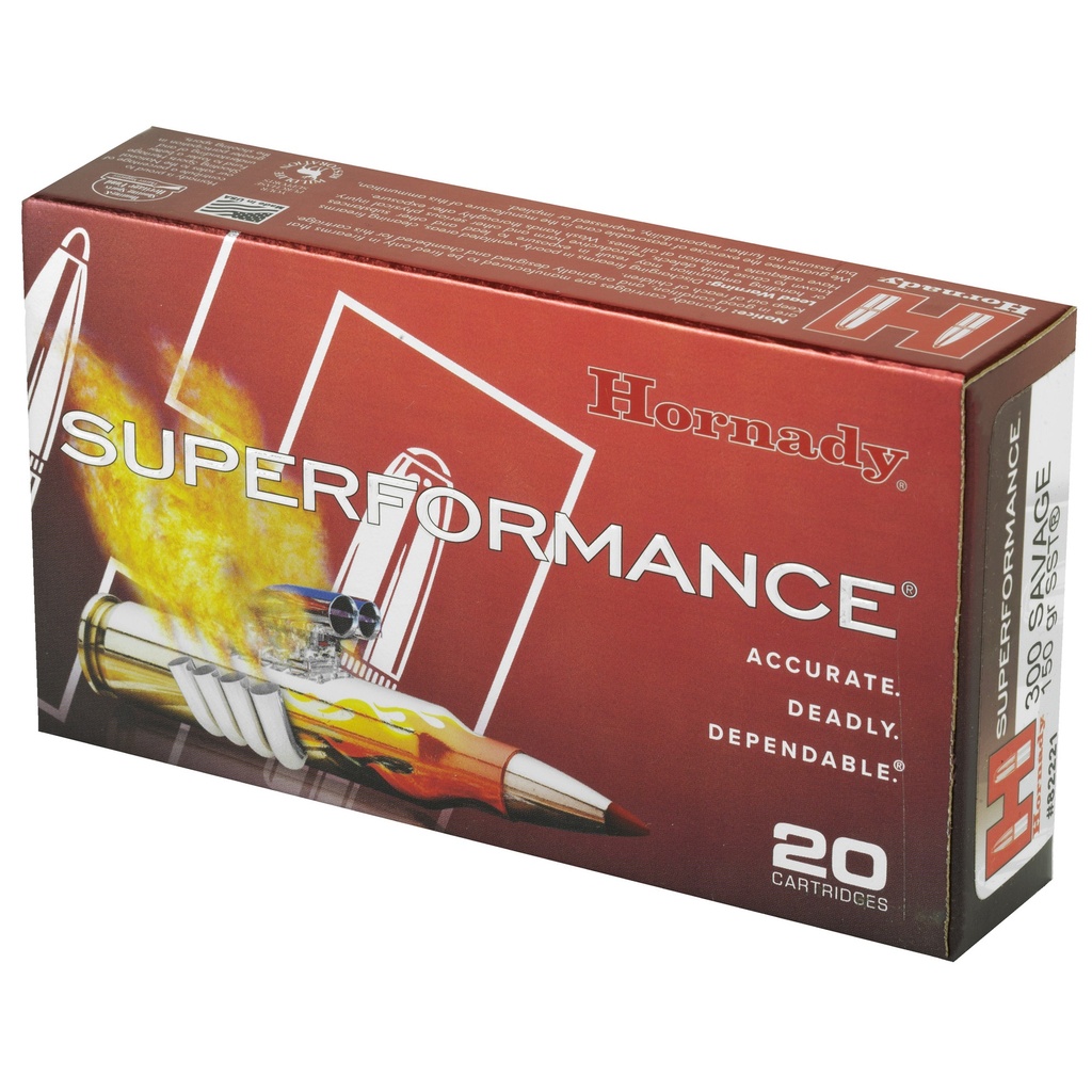 Hornady HRNDY SF 300SAVAGE 150GR SST 20/200 2