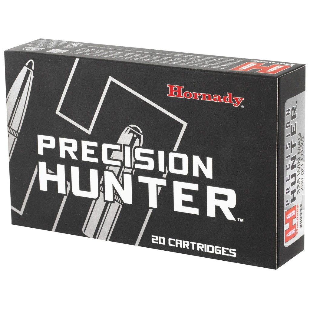 Hornady HRNDY PH 338 WIN 230GR ELD-X 20/200 2