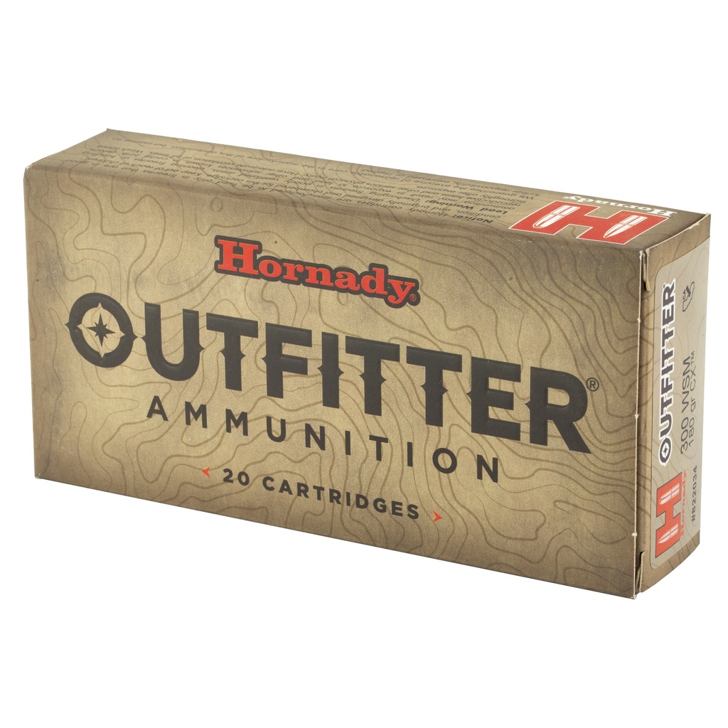 Hornady HRNDY OUTF 300WSM 180GR CX 20/200 2