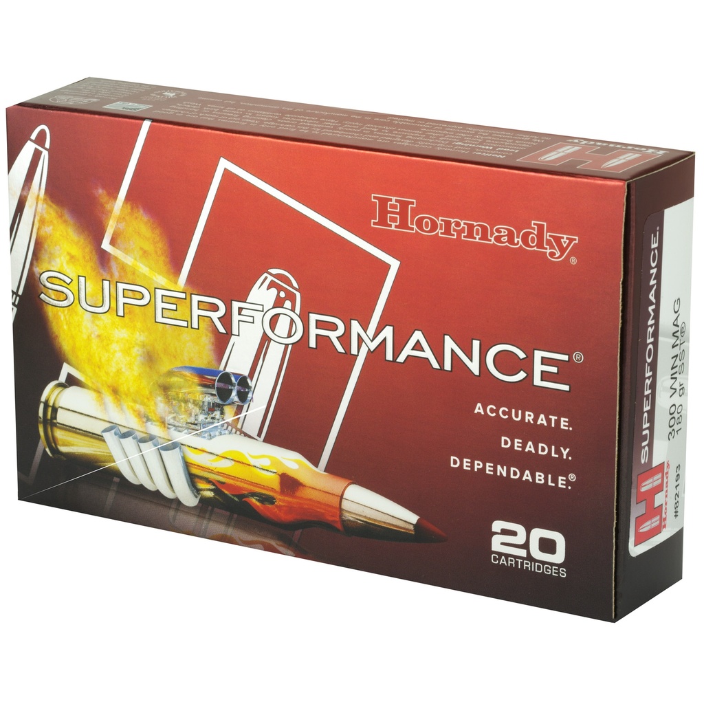 Hornady HRNDY SF 300WIN 180GR SST 20/200 2