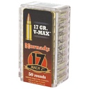 Hornady HRNDY 17HM2 17GR V-MAX 50/5000 2
