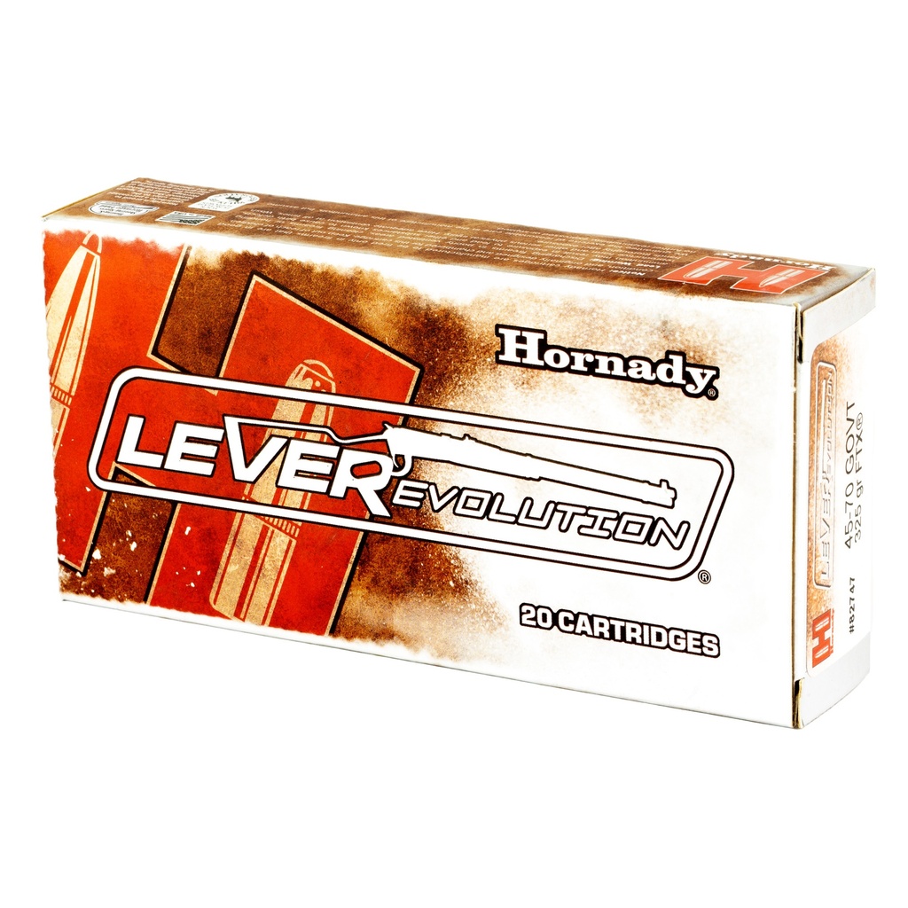Hornady HRNDY LVREVO 45-70 325GR 20/200 2