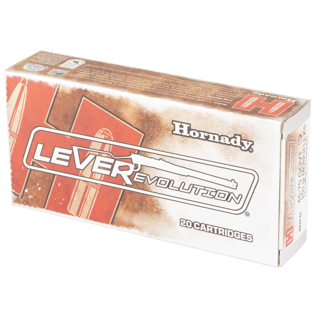 Hornady HRNDY LVREVO 45-70 250GR MFX 20/200 2