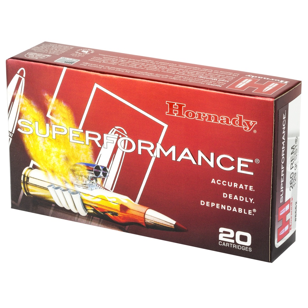 Hornady HRNDY SPF 260REM 129GR SST 20/200 2