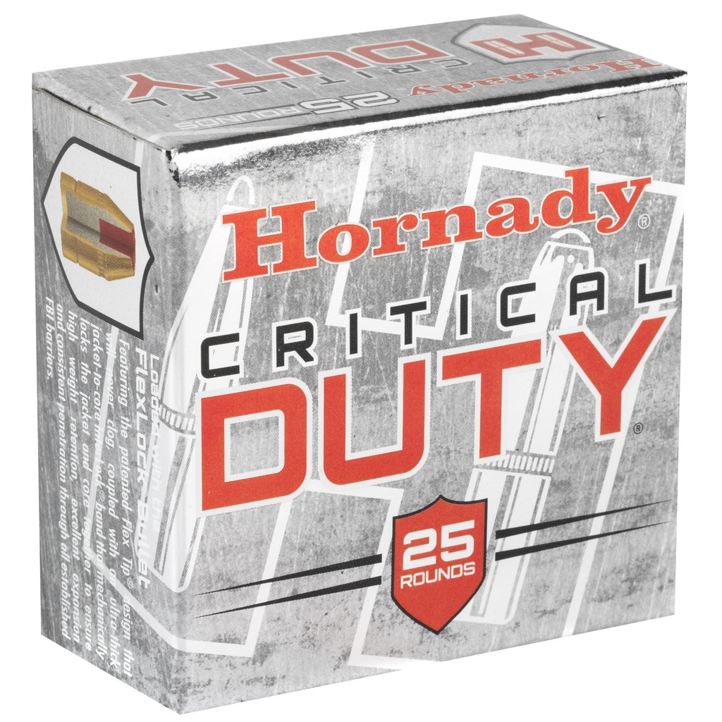Hornady HRNDY 9MM+P 135GR CRT DUTY 25/250 1