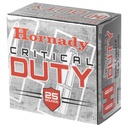 Hornady HRNDY 9MM+P 135GR CRT DUTY 25/250 2