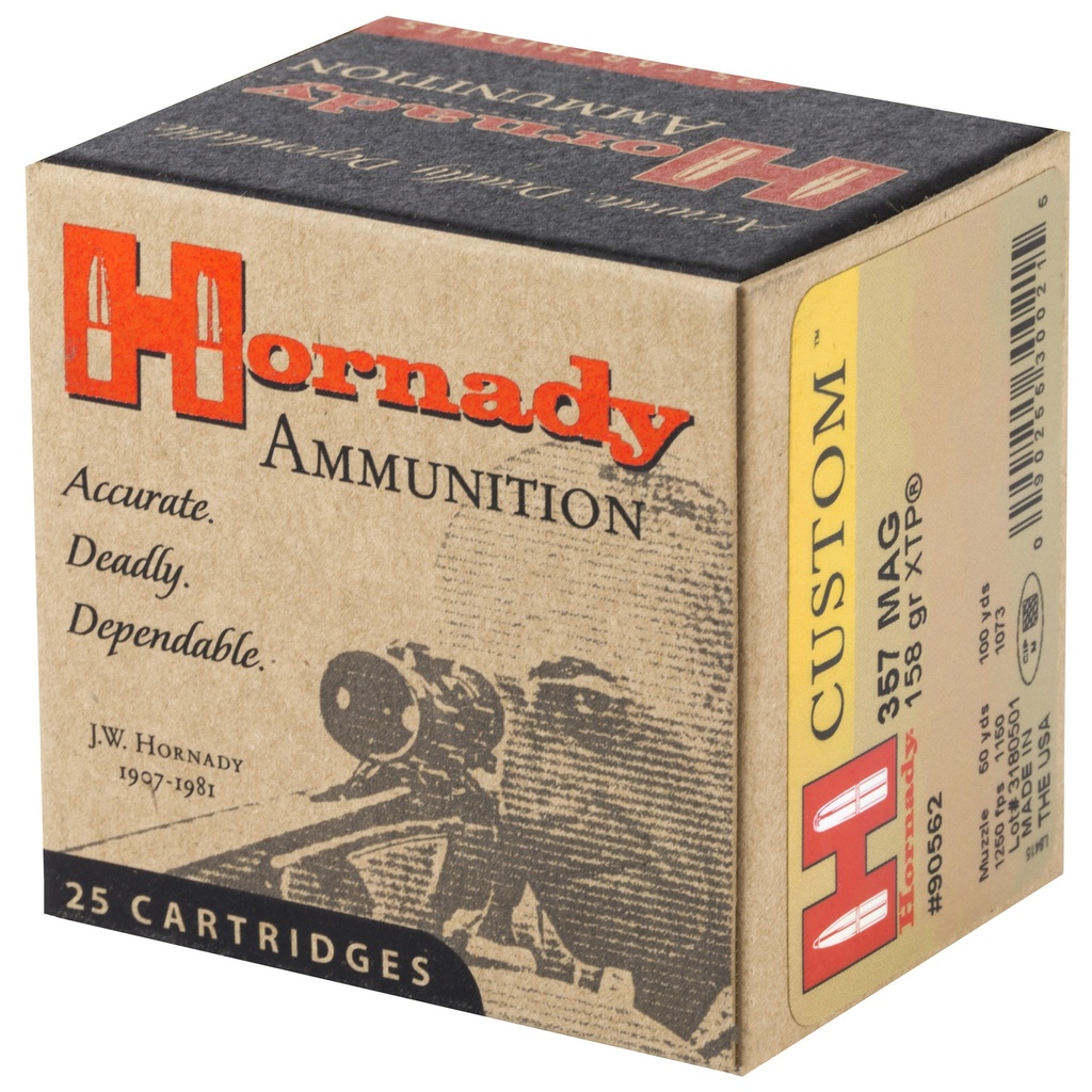 Hornady HRNDY 357MAG 158GR JHP/XTP 25/250 2