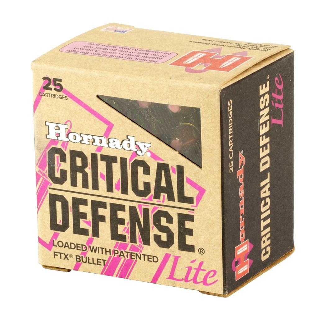 Hornady HRNDY CD 38SPL 90GR FTX LITE 25/250 2