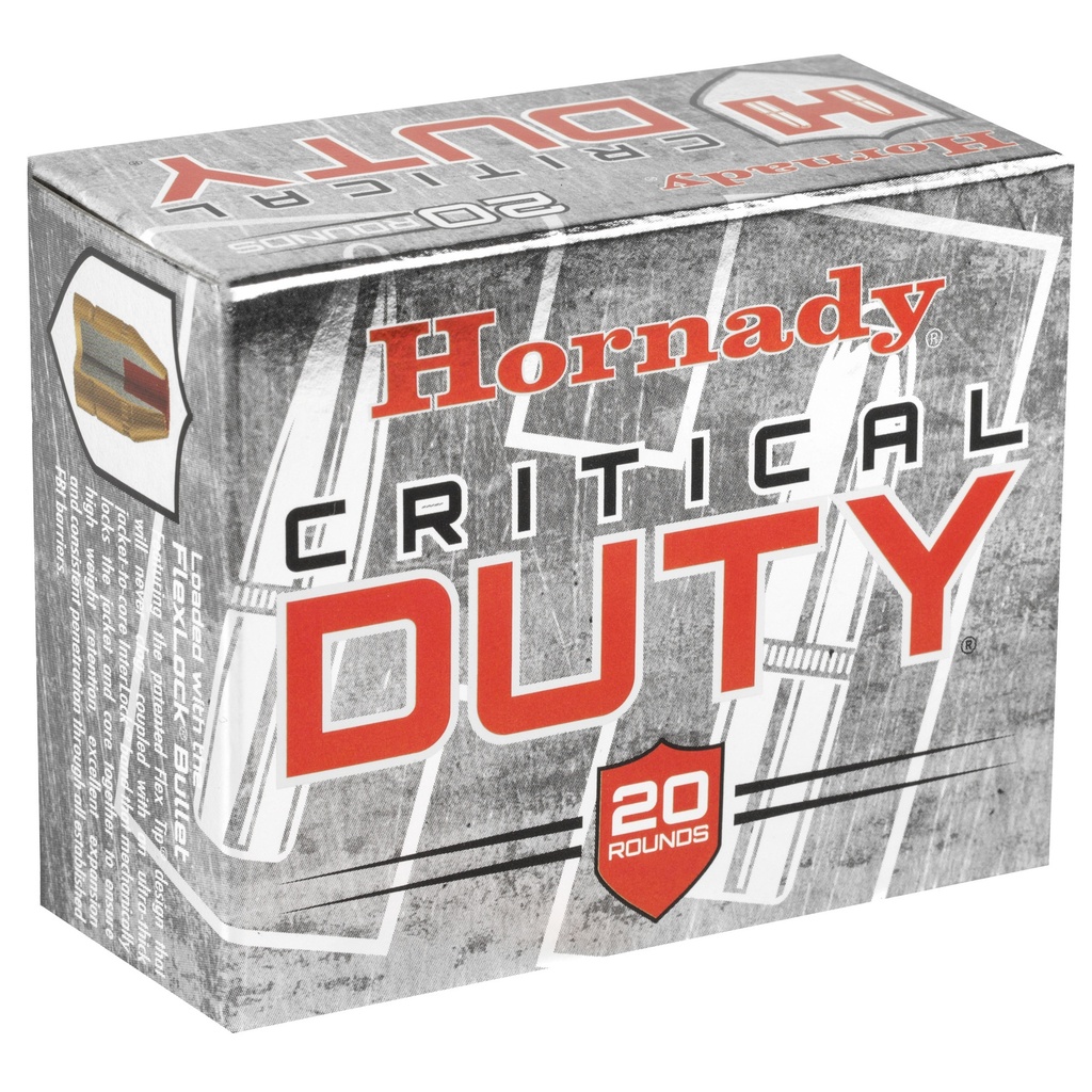Hornady HRNDY 357SIG 135GR CRT DUTY 20/200 1