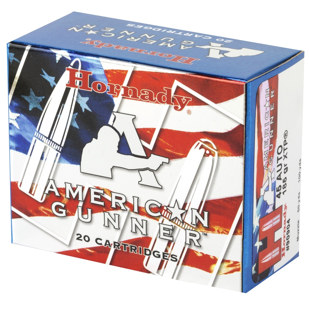 Hornady HRNDY AG 45ACP 185GR XTP 20/200 2