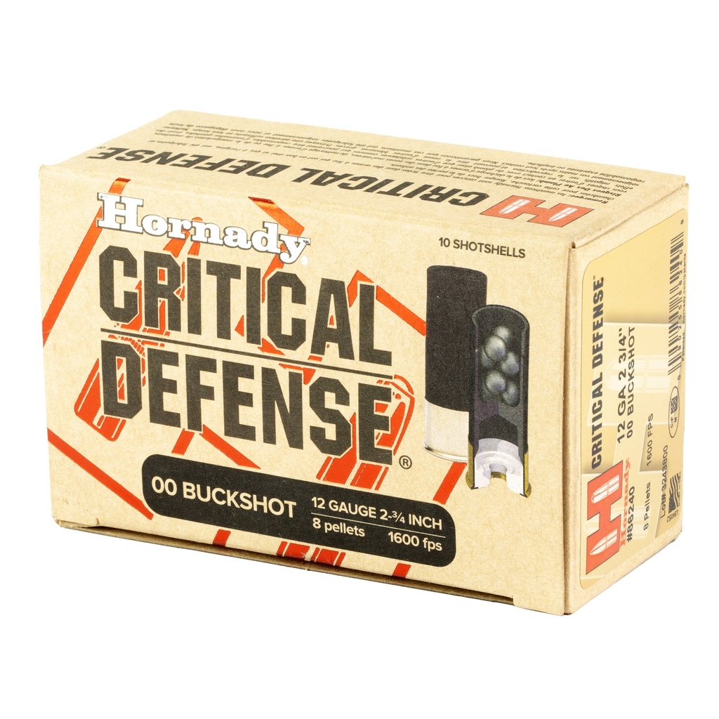 Hornady HRNDY CD 12GA 00 BUCK 10/100 2