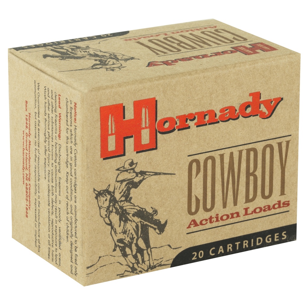 Hornady HRNDY CWBY 45 COLT LFN 255GR 20/200 1