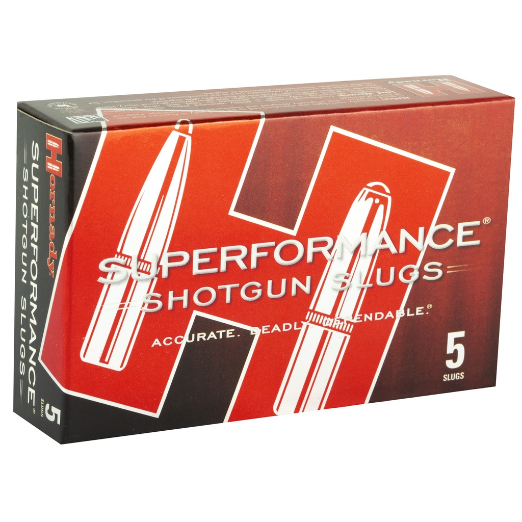 Hornady HRNDY 12GA 2.75" 300GR SLUG MFX5/100 1