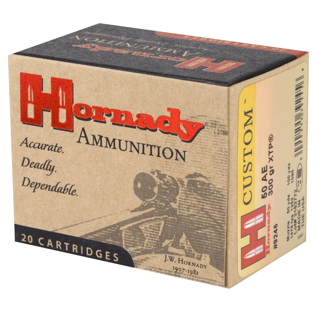 Hornady HRNDY 50AE 300GR XTP 20/200 2