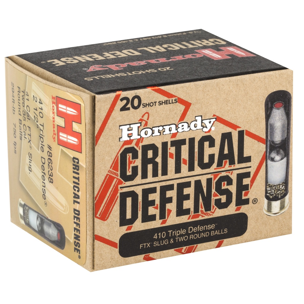 Hornady HRNDY CD 410 2.5" 20/200 1