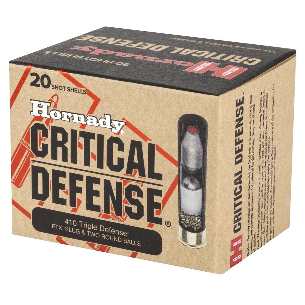 Hornady HRNDY CD 410 2.5" 20/200 2