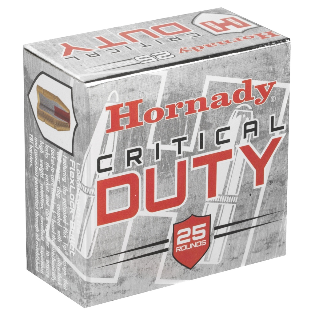 Hornady HRNDY 9MM 135GR CRT DUTY 25/250 1