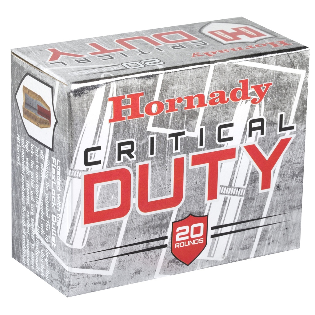 Hornady HRNDY 45ACP +P 220GR CRT DUTY 20/200 1
